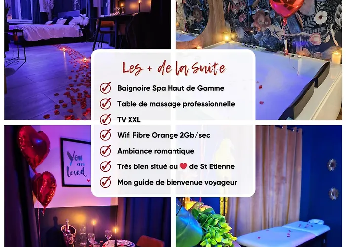Suite Passion - Jacuzzi Prive - Table Massage