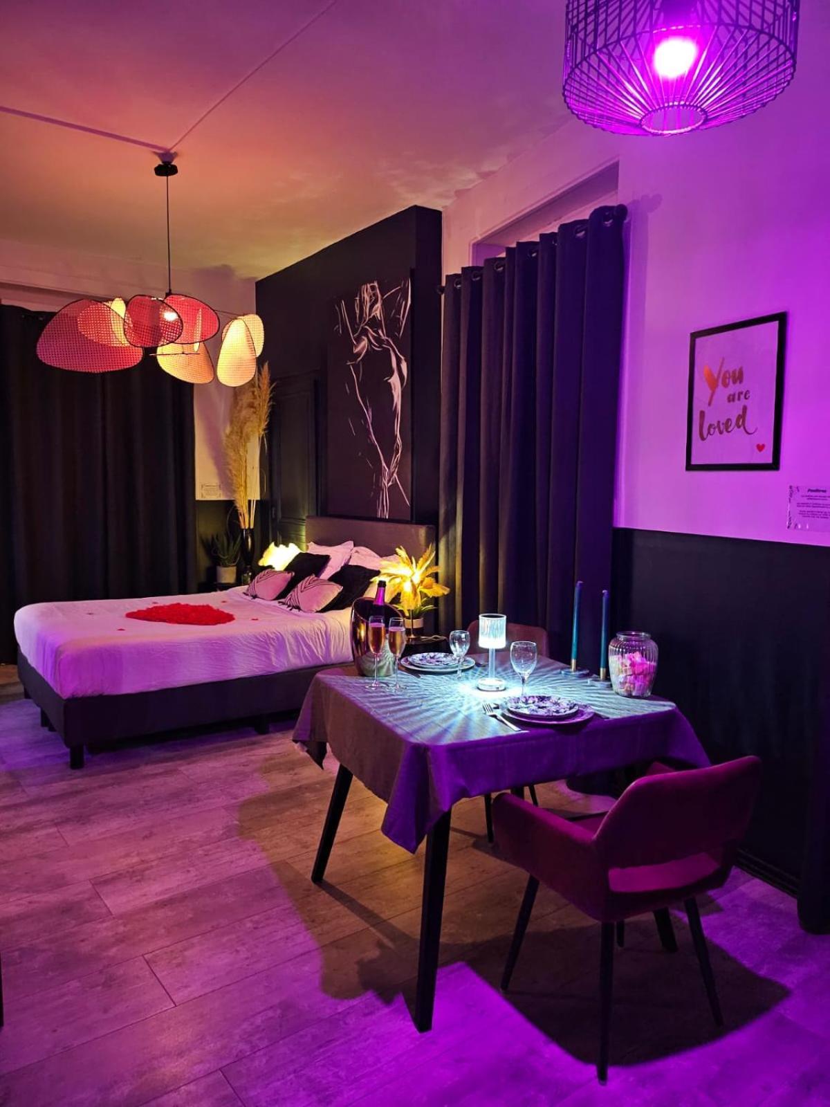 Appartement Suite Passion - Jacuzzi Prive - Table Massage Saint-Etienne (Loire)
