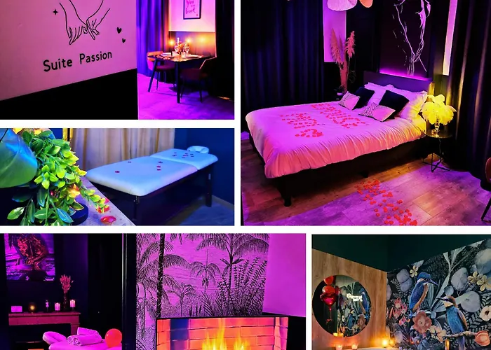 Suite Passion - Jacuzzi Spa - Table De Massage - 1 Chambre